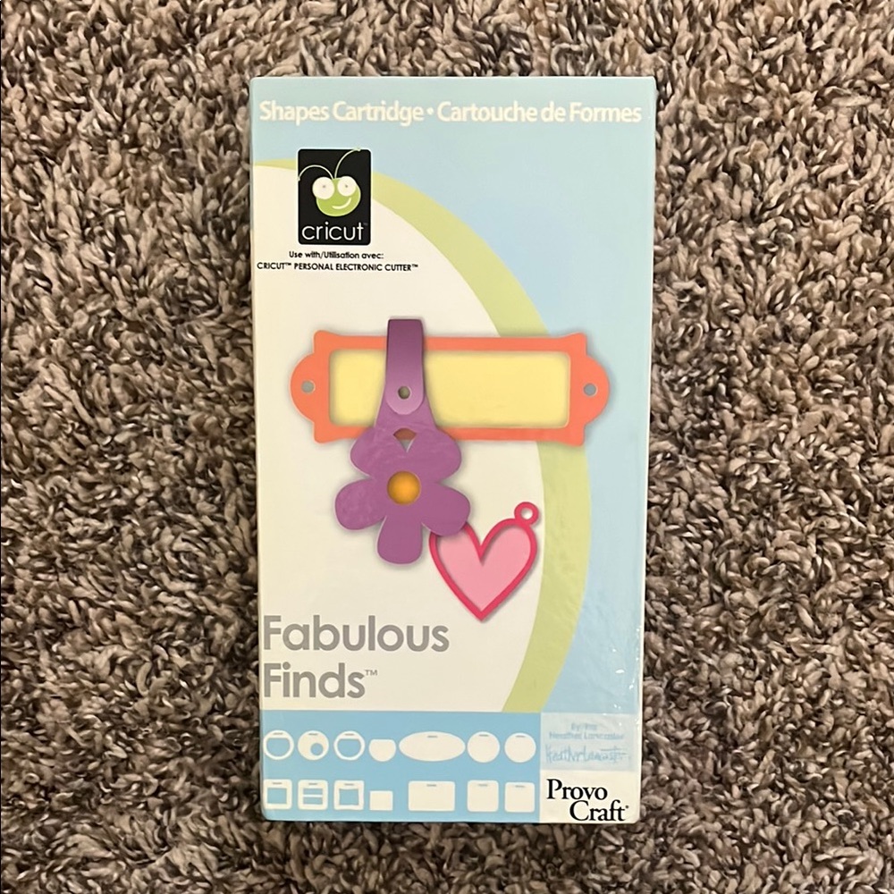 Cricut Shapes Cartridge - Fabulous Finds
